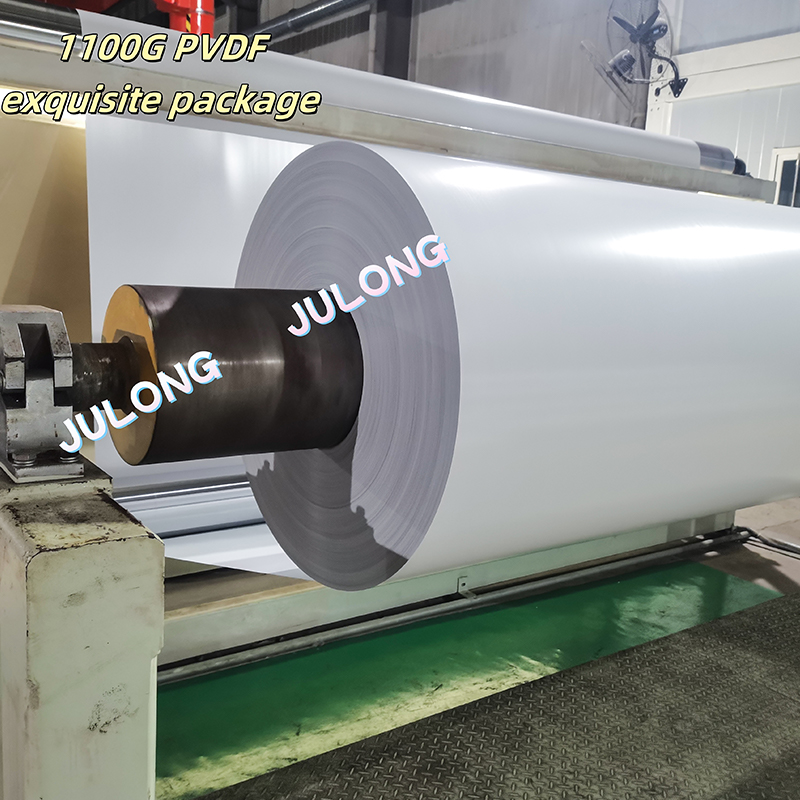 1100 g PVDF -vetolujuuden kangas